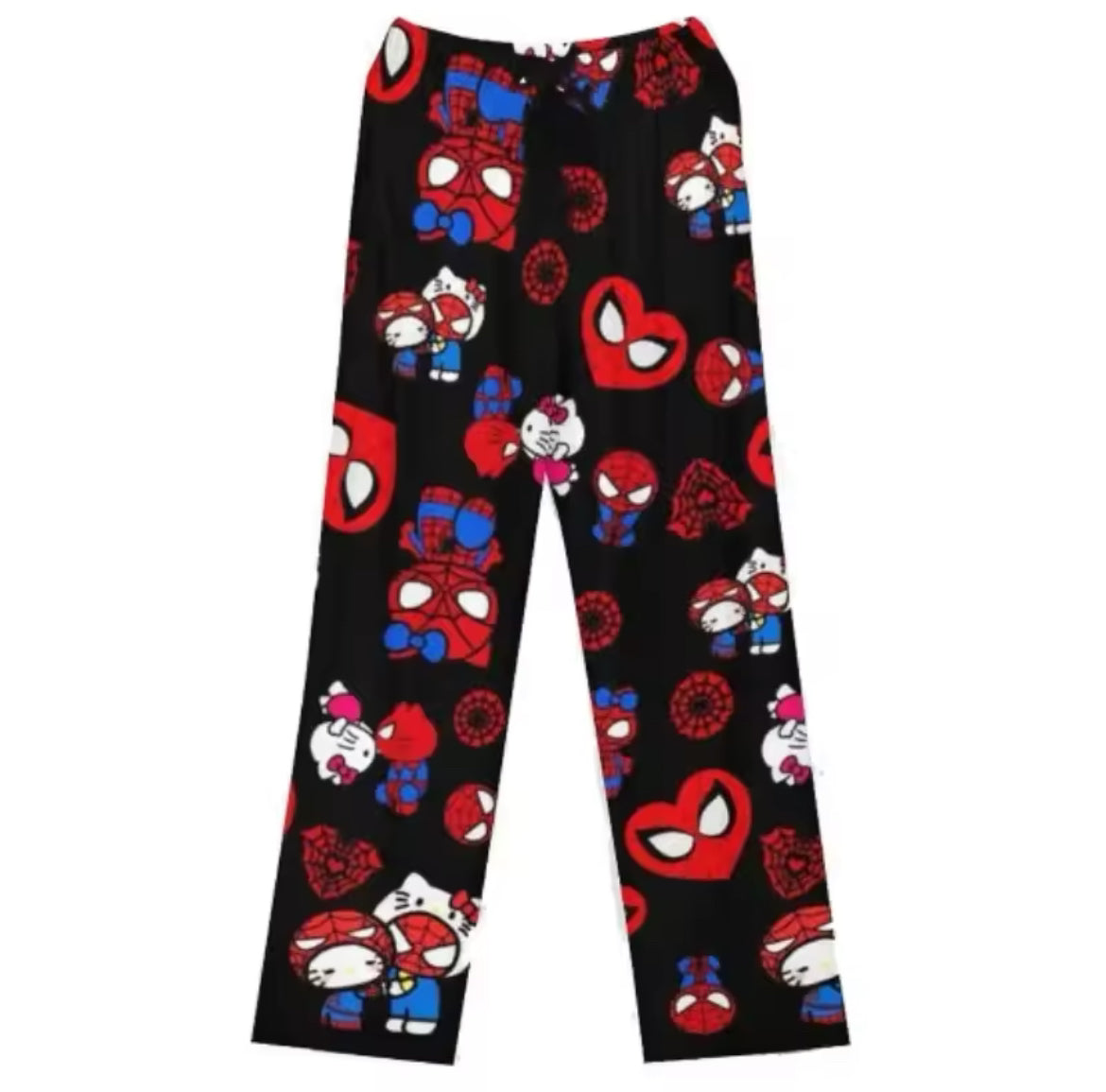 Spider Man & Hello kitty Pajamas