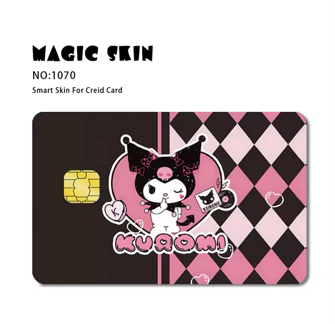 Hello Kitty Cute Sticker Film Cover For Debit Credit Card