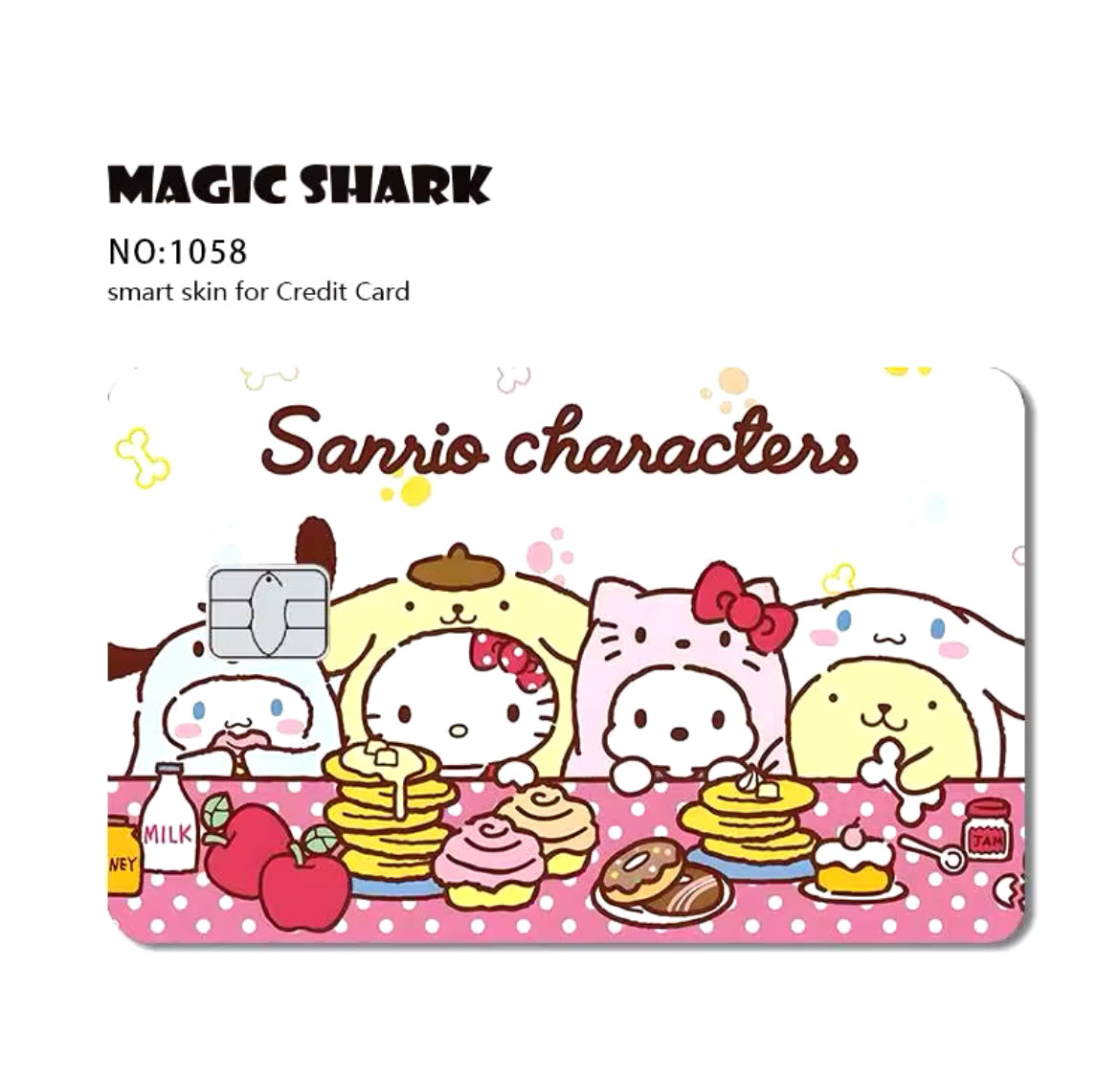 Hello Kitty Cute Sticker Film Cover For Debit Credit Card