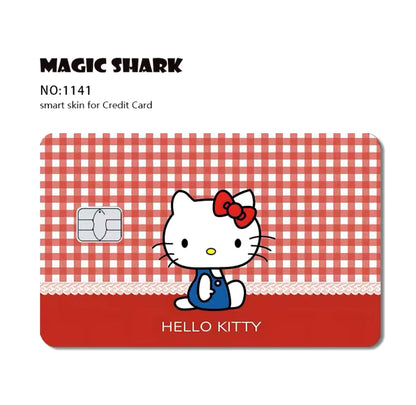 Hello Kitty Cute Sticker Film Cover For Debit Credit Card