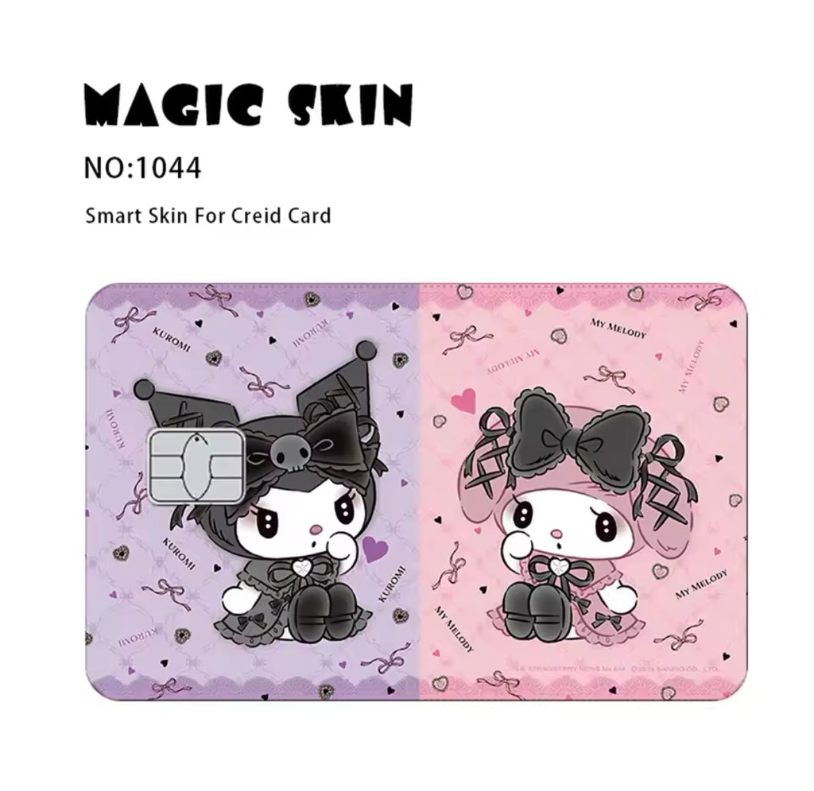 Hello Kitty Cute Sticker Film Cover For Debit Credit Card