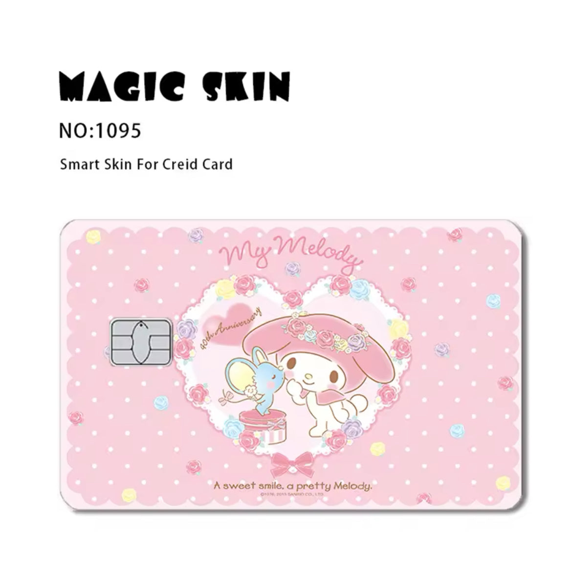 Hello Kitty Cute Sticker Film Cover For Debit Credit Card