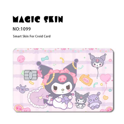 Hello Kitty Cute Sticker Film Cover For Debit Credit Card