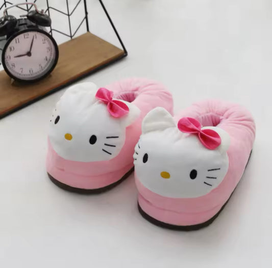 Hello Kitty Big Head Cartoon Slippers